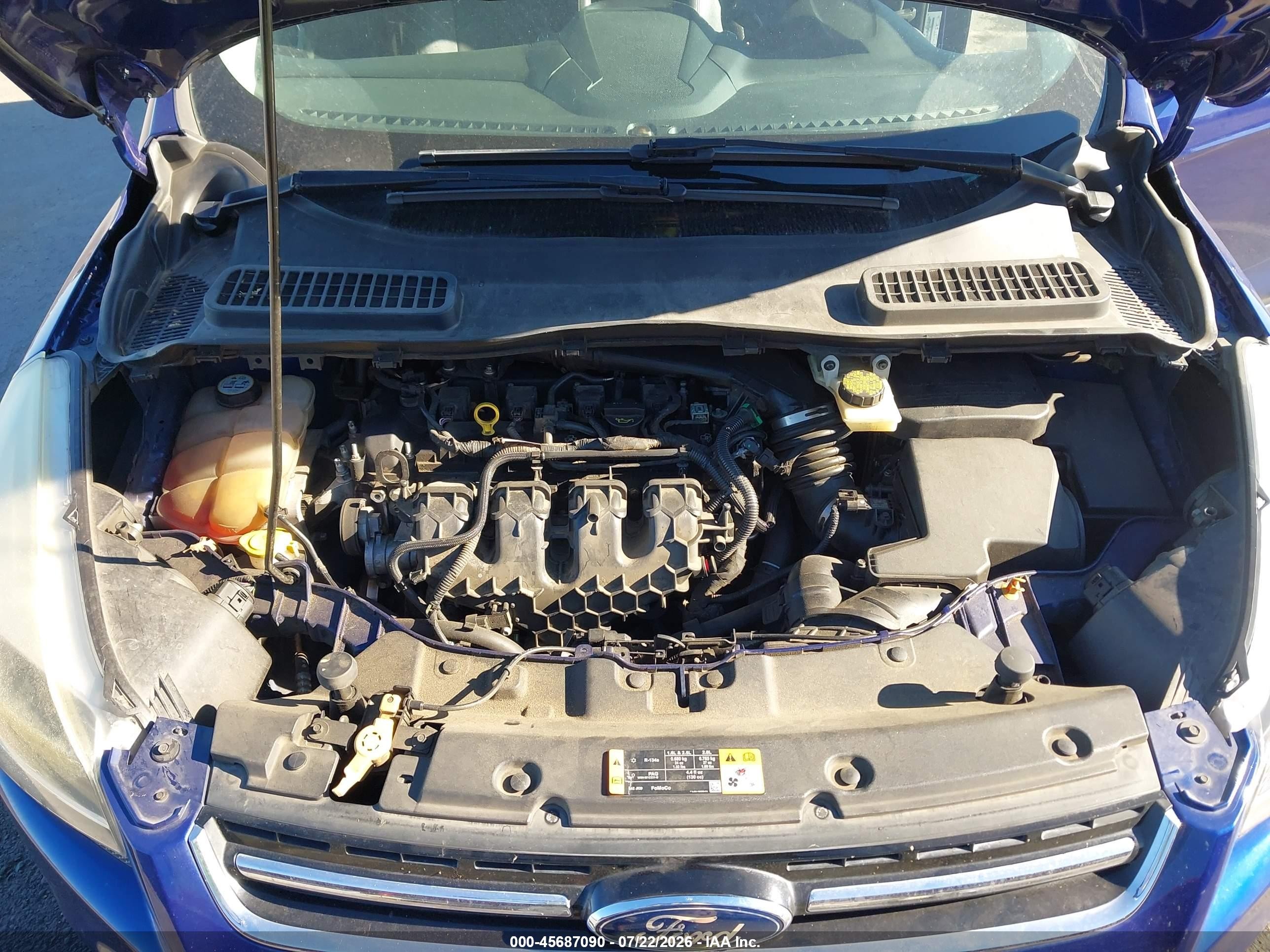 2013 Ford Escape Titanium Blue vin: 1FMCU9J91DUB11816