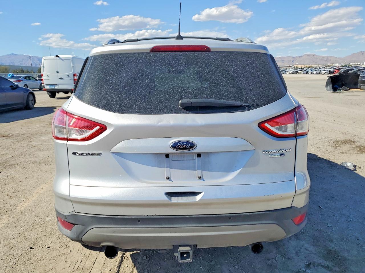 2013 Ford Escape Titanium Silver vin: 1FMCU9J91DUB55735