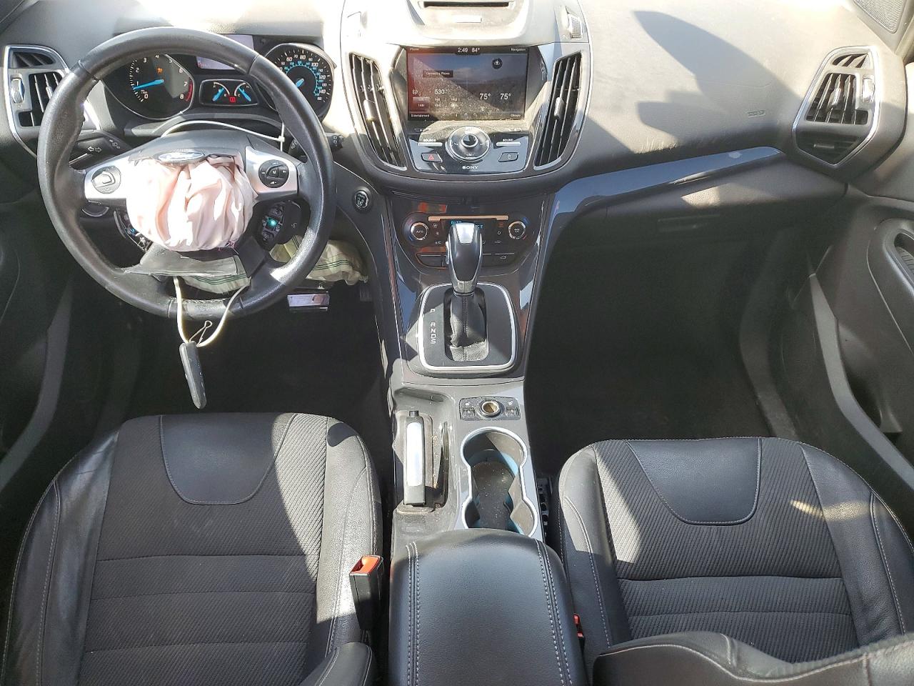 2013 Ford Escape Titanium Silver vin: 1FMCU9J91DUB55735