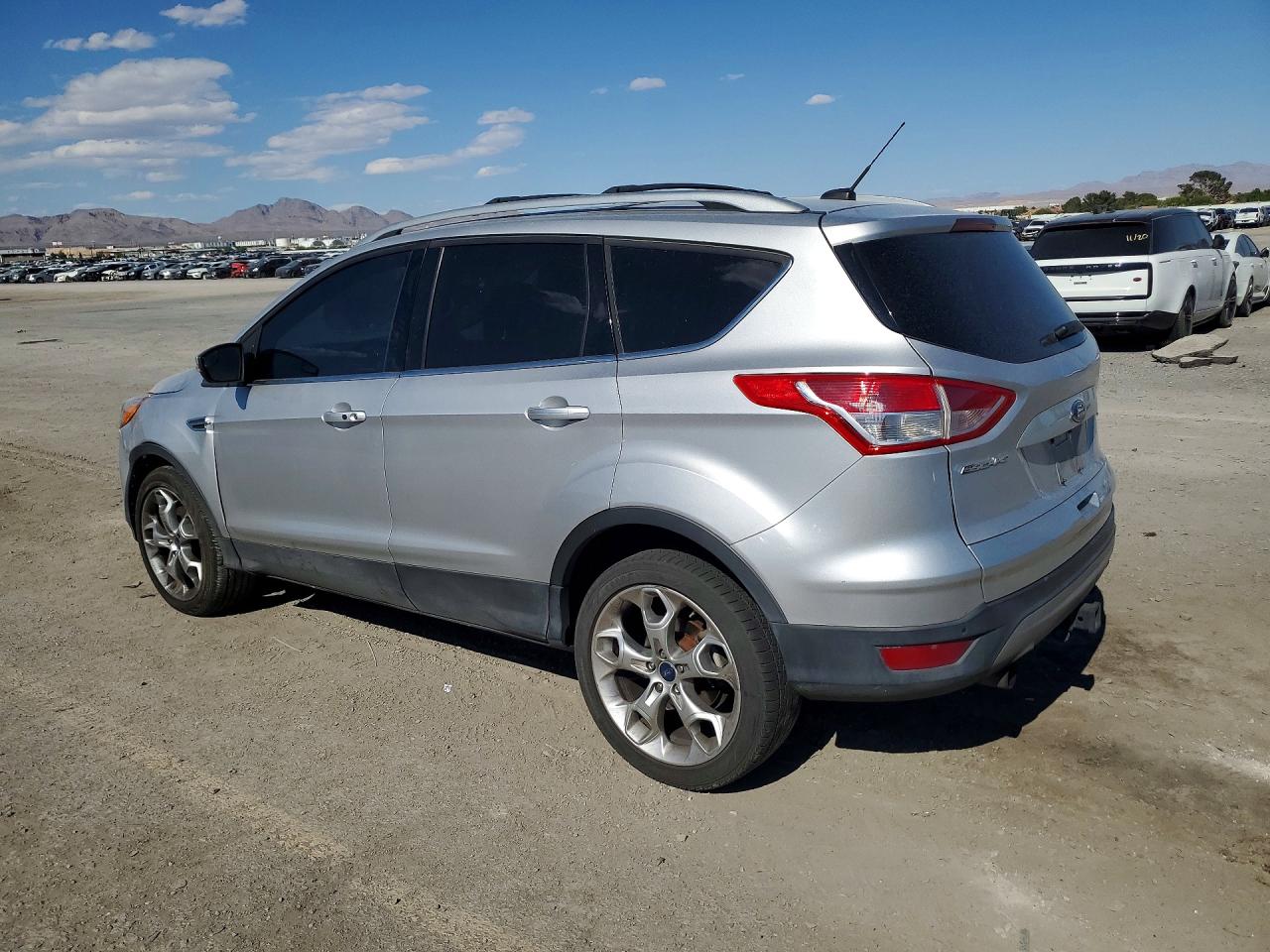 2013 Ford Escape Titanium Silver vin: 1FMCU9J91DUB55735