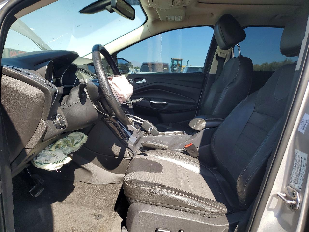 2013 Ford Escape Titanium Silver vin: 1FMCU9J91DUB55735