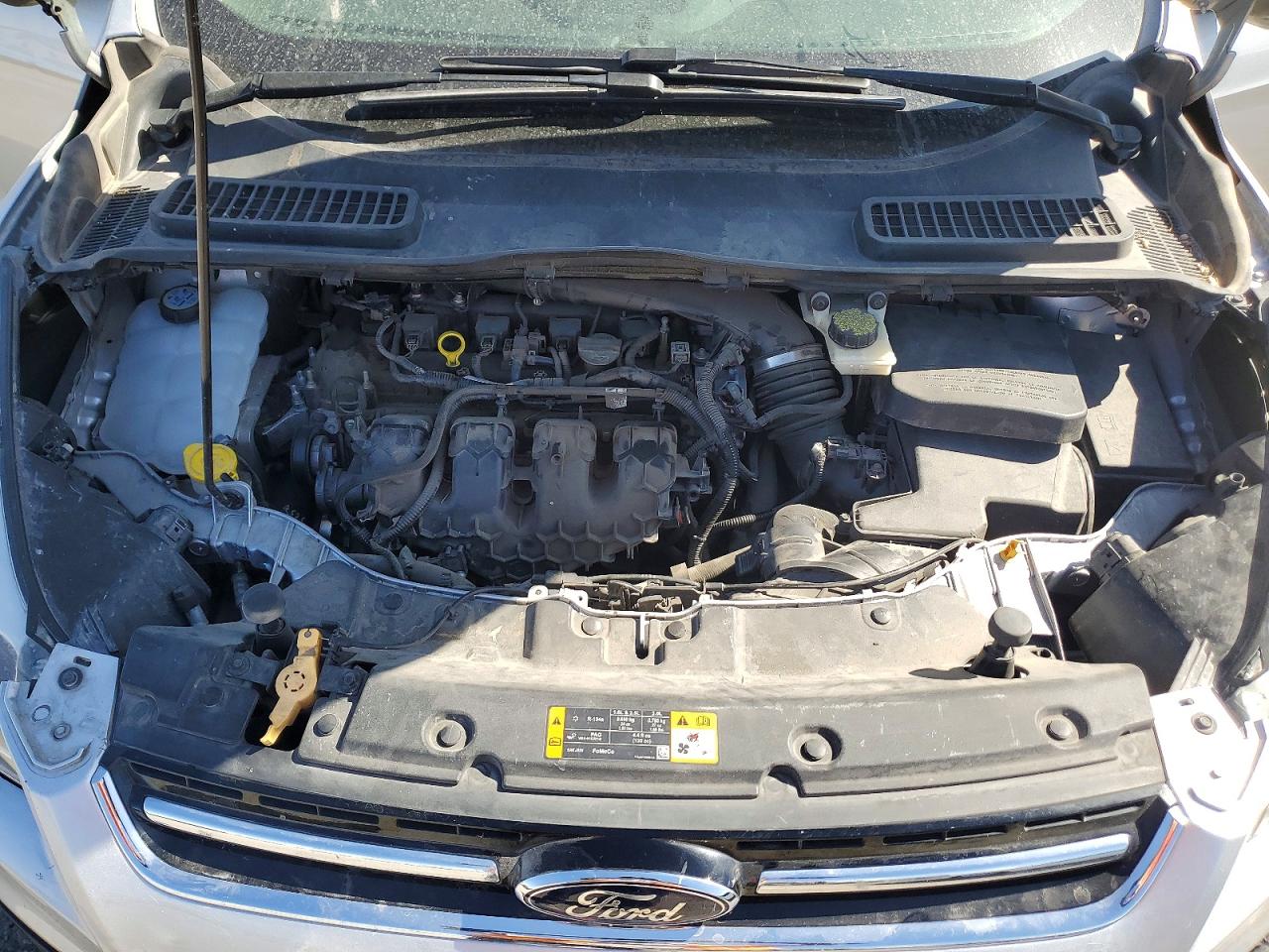 2013 Ford Escape Titanium Silver vin: 1FMCU9J91DUB55735