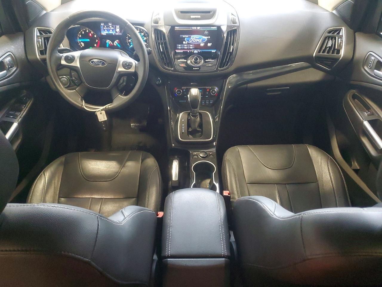 2013 Ford Escape Titanium Turquoise vin: 1FMCU9J91DUC66253