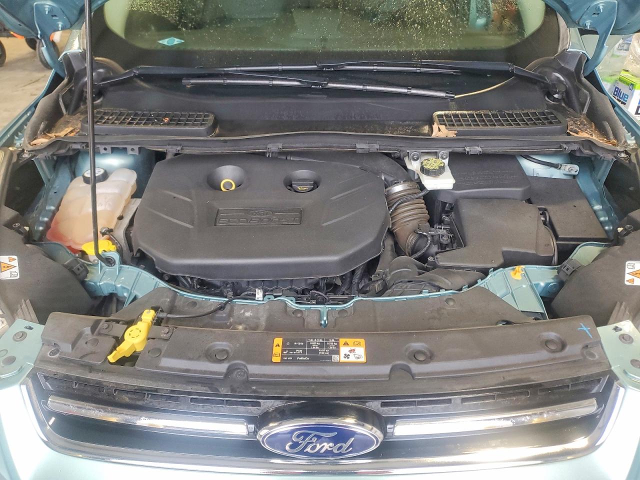 2013 Ford Escape Titanium Turquoise vin: 1FMCU9J91DUC66253