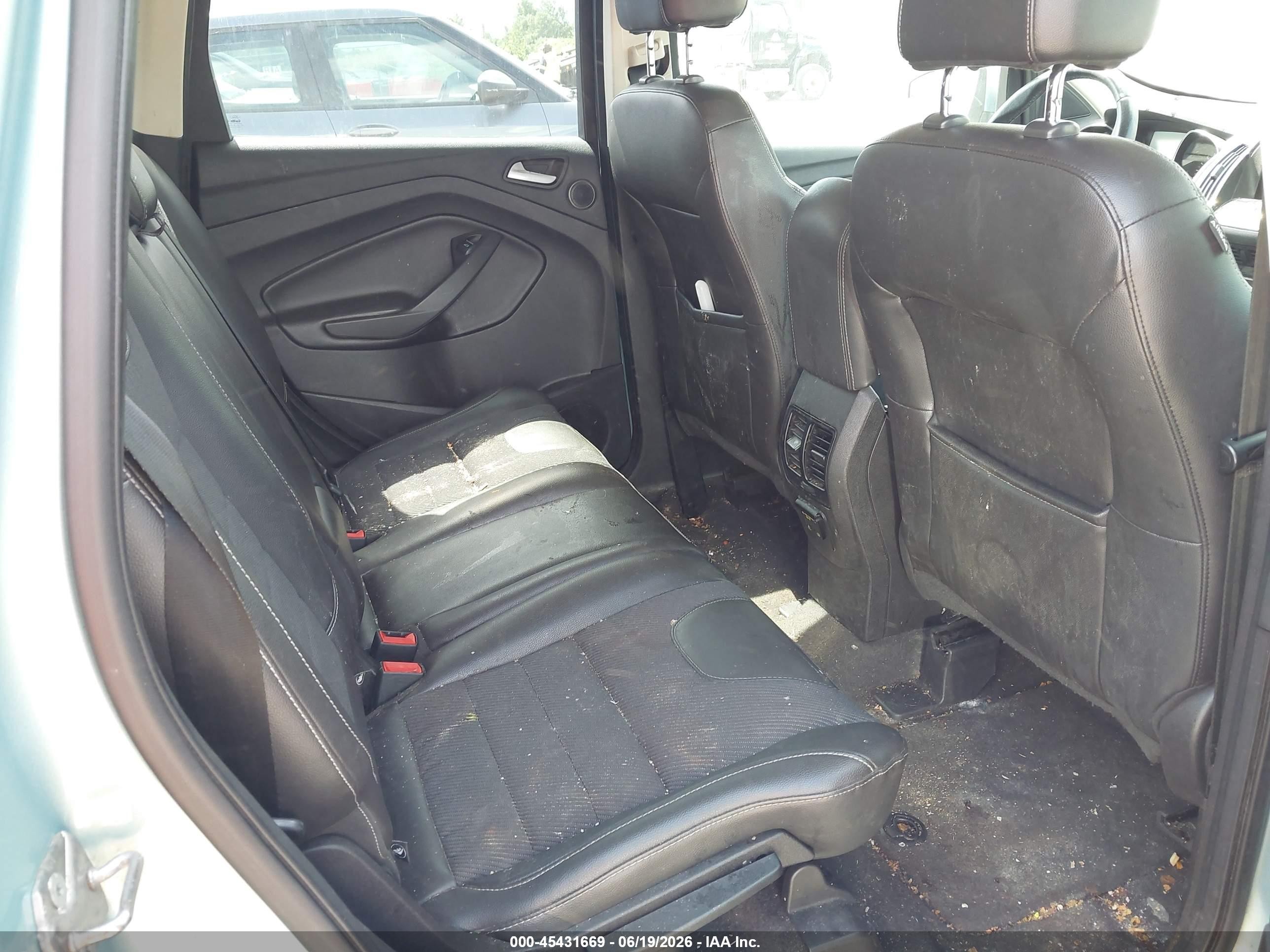 2013 Ford Escape Titanium Blue vin: 1FMCU9J91DUD16360