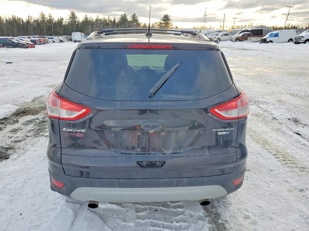 2013 Ford Escape Titanium Black vin: 1FMCU9J91DUD44062