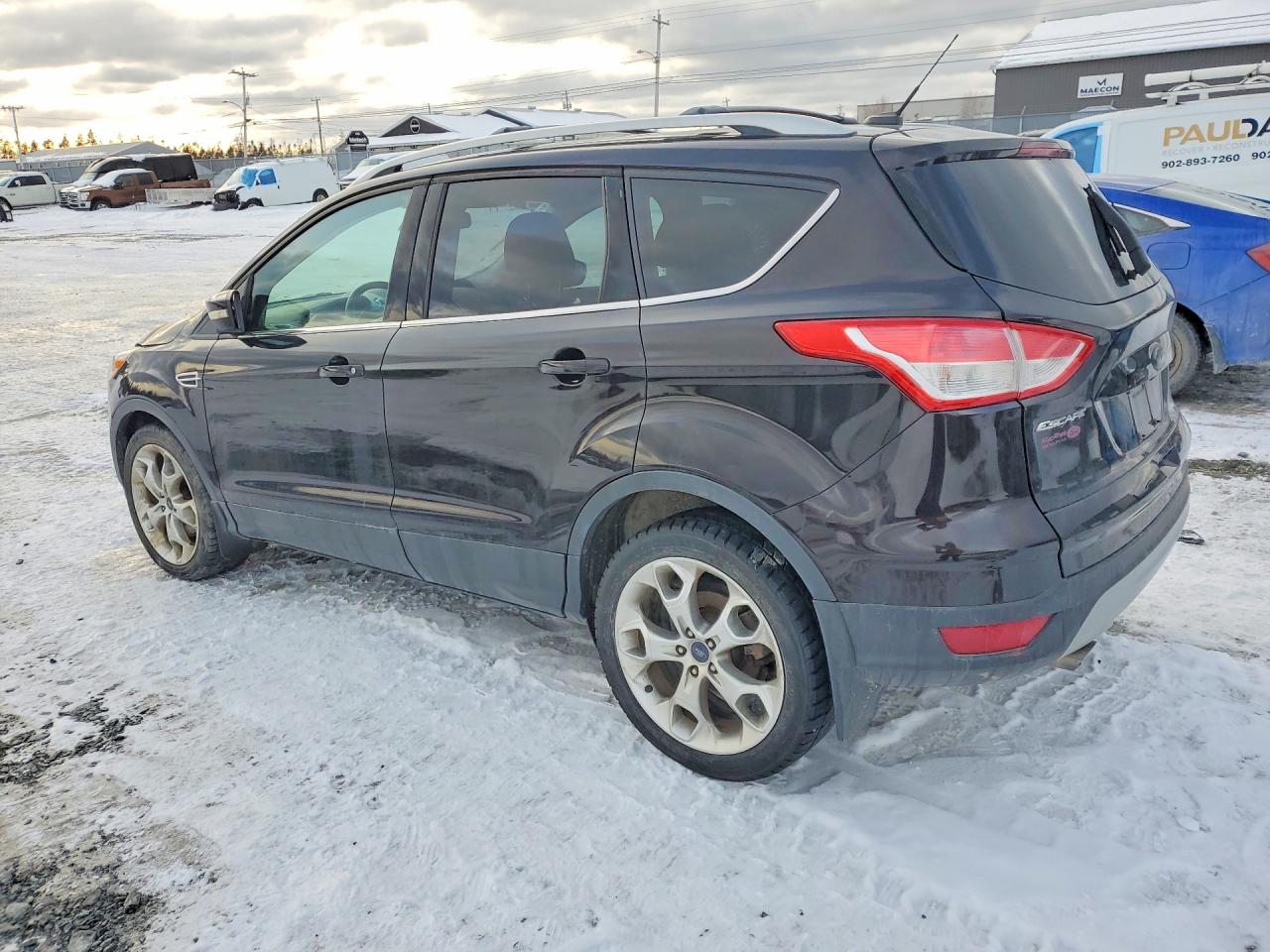 2013 Ford Escape Titanium Black vin: 1FMCU9J91DUD44062