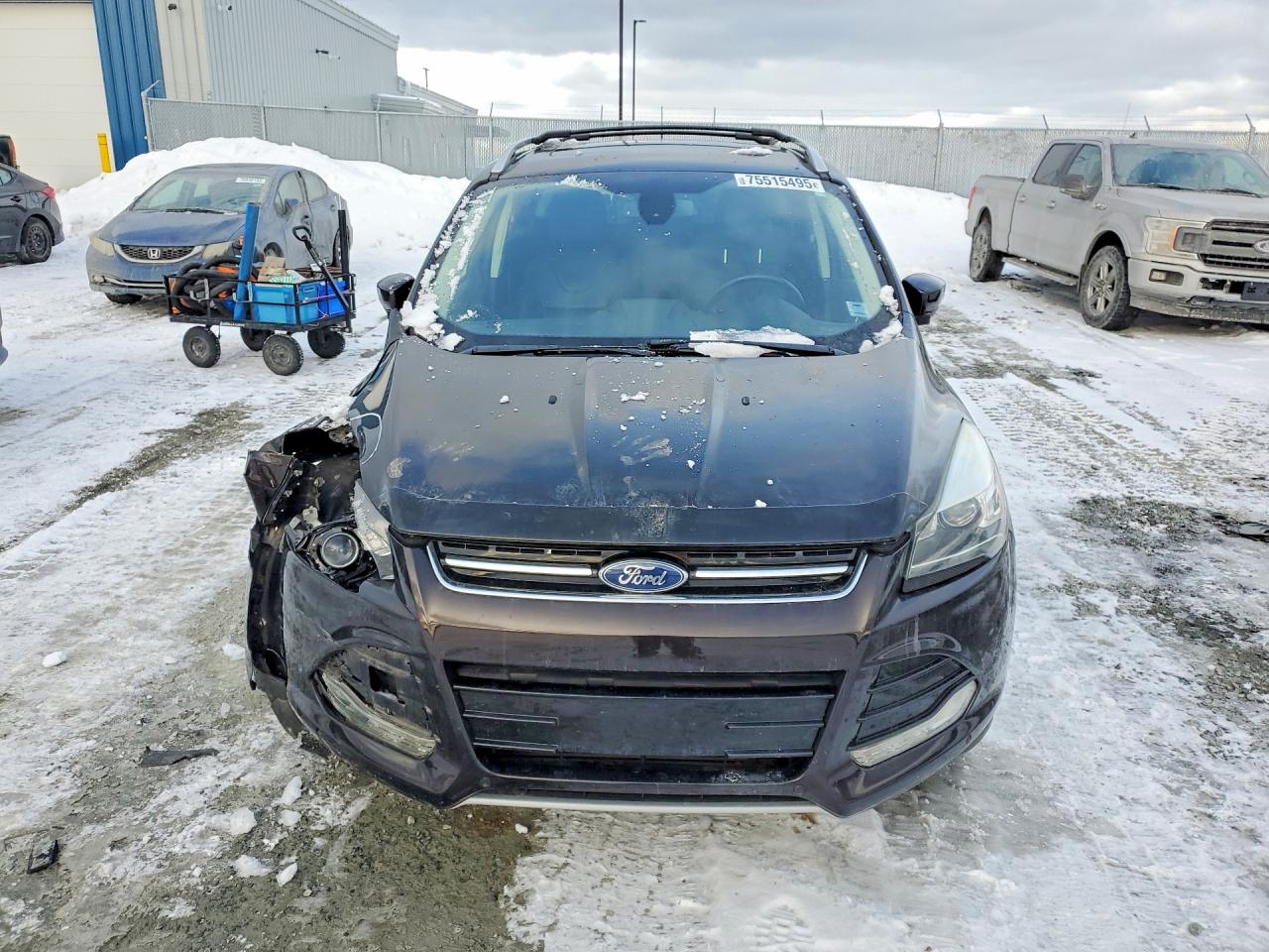 2013 Ford Escape Titanium Black vin: 1FMCU9J91DUD44062