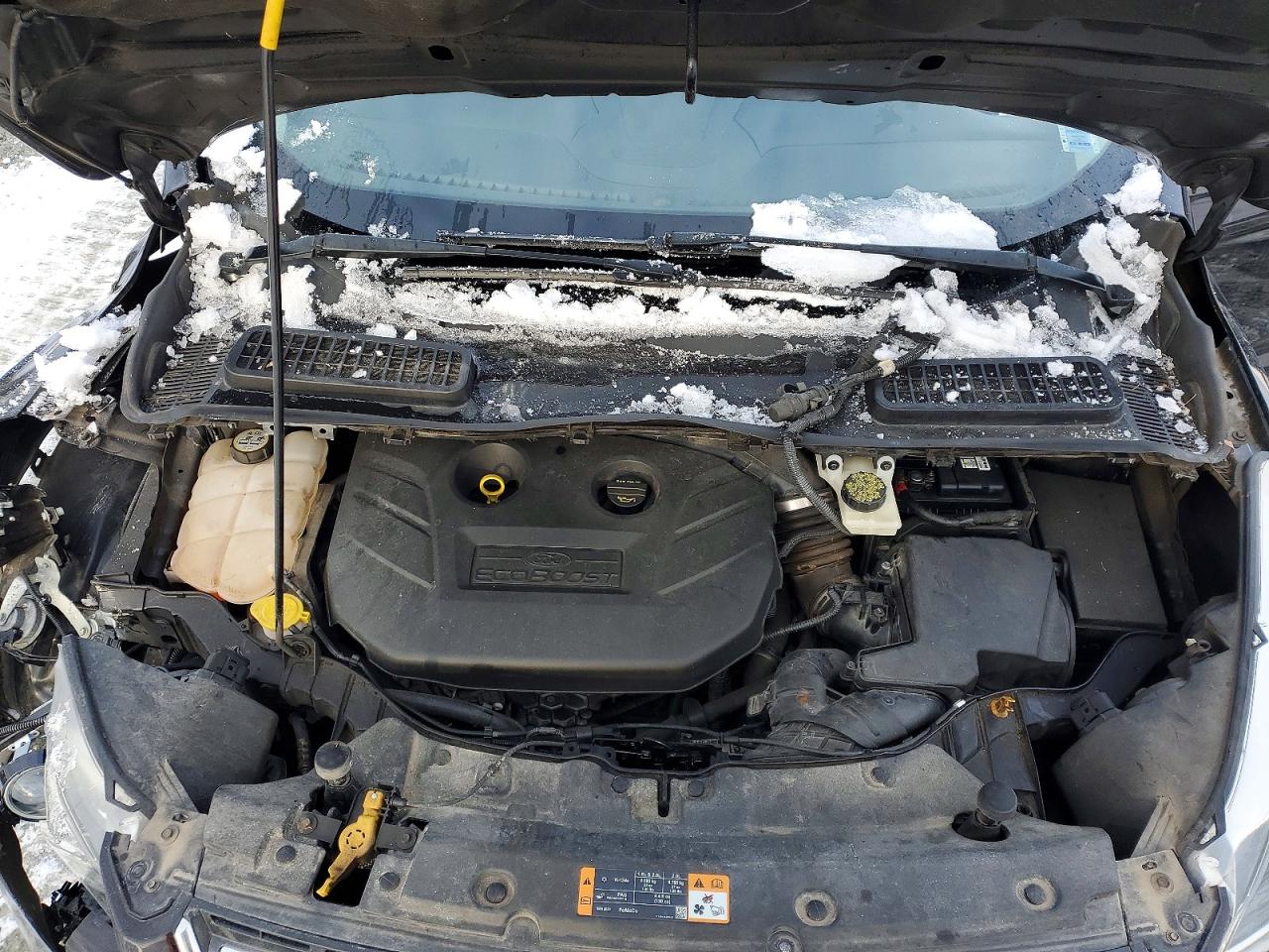 2013 Ford Escape Titanium Black vin: 1FMCU9J91DUD44062