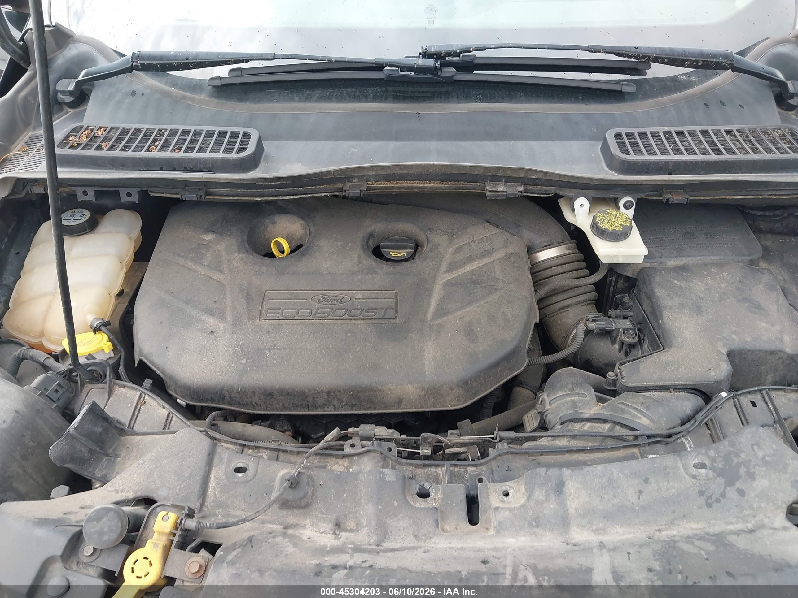 2013 Ford Escape Titanium Black vin: 1FMCU9J91DUD54512