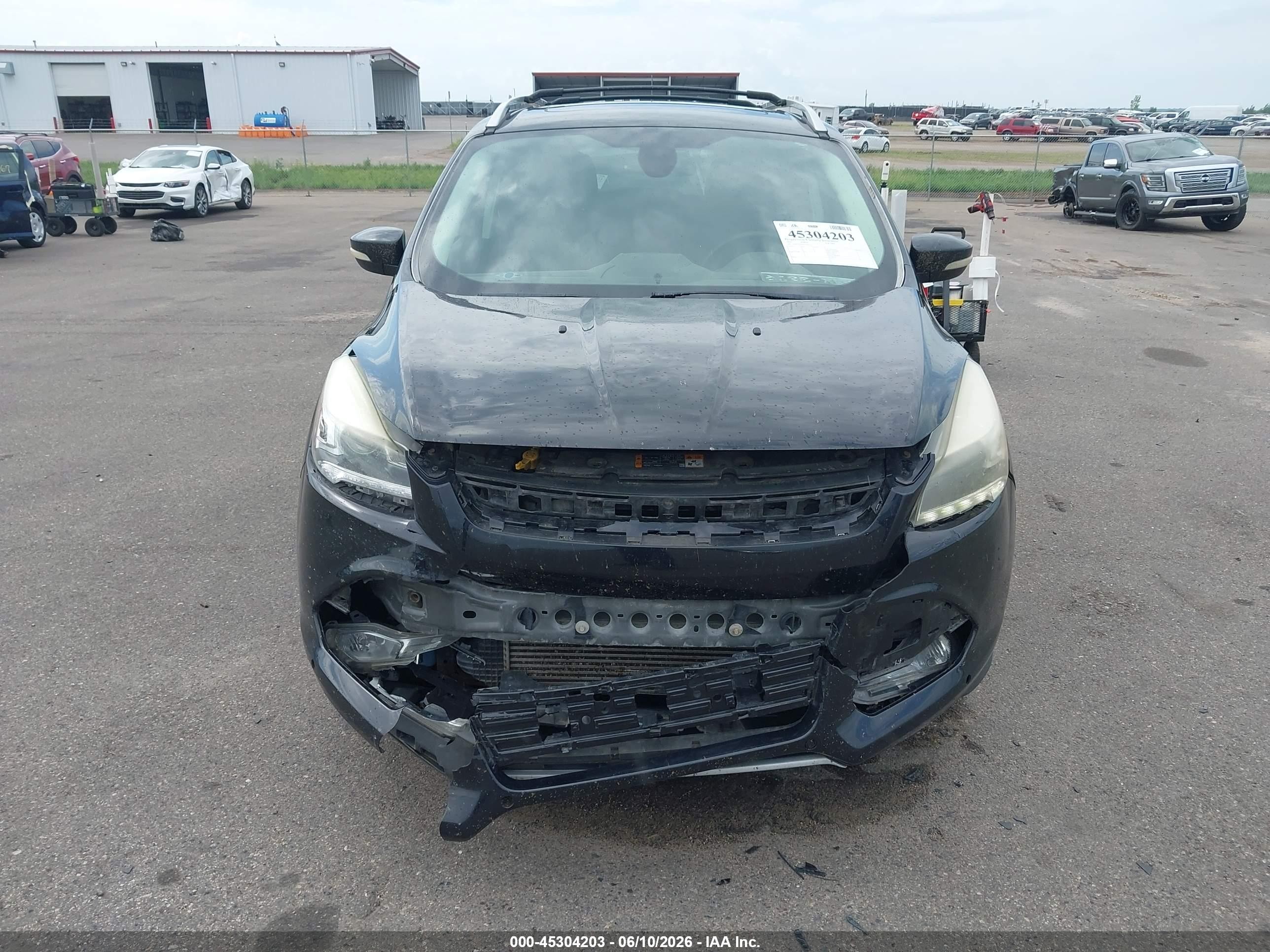 2013 Ford Escape Titanium Black vin: 1FMCU9J91DUD54512