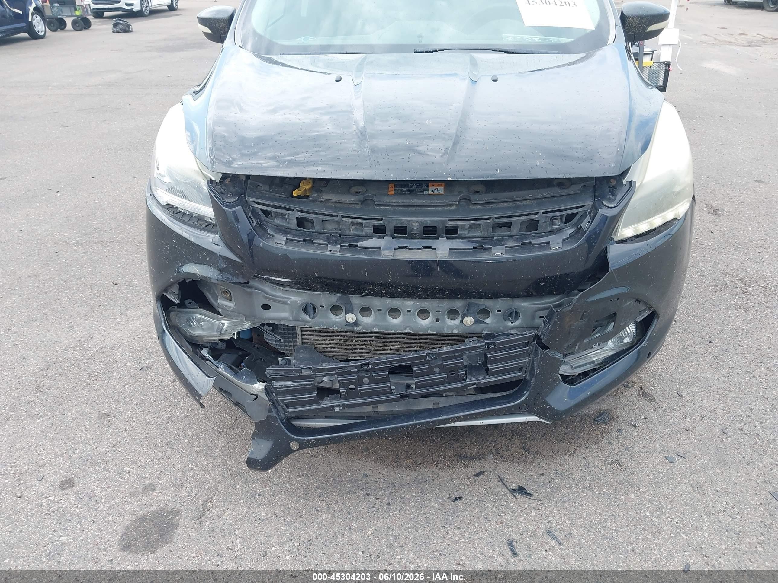 2013 Ford Escape Titanium Black vin: 1FMCU9J91DUD54512