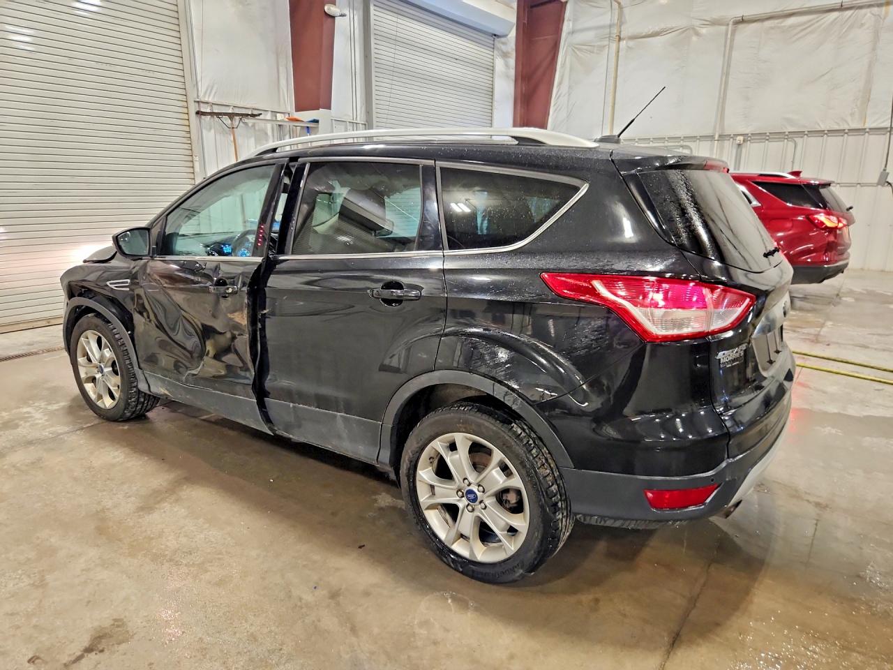 2014 Ford Escape Titanium Black vin: 1FMCU9J91EUA07683