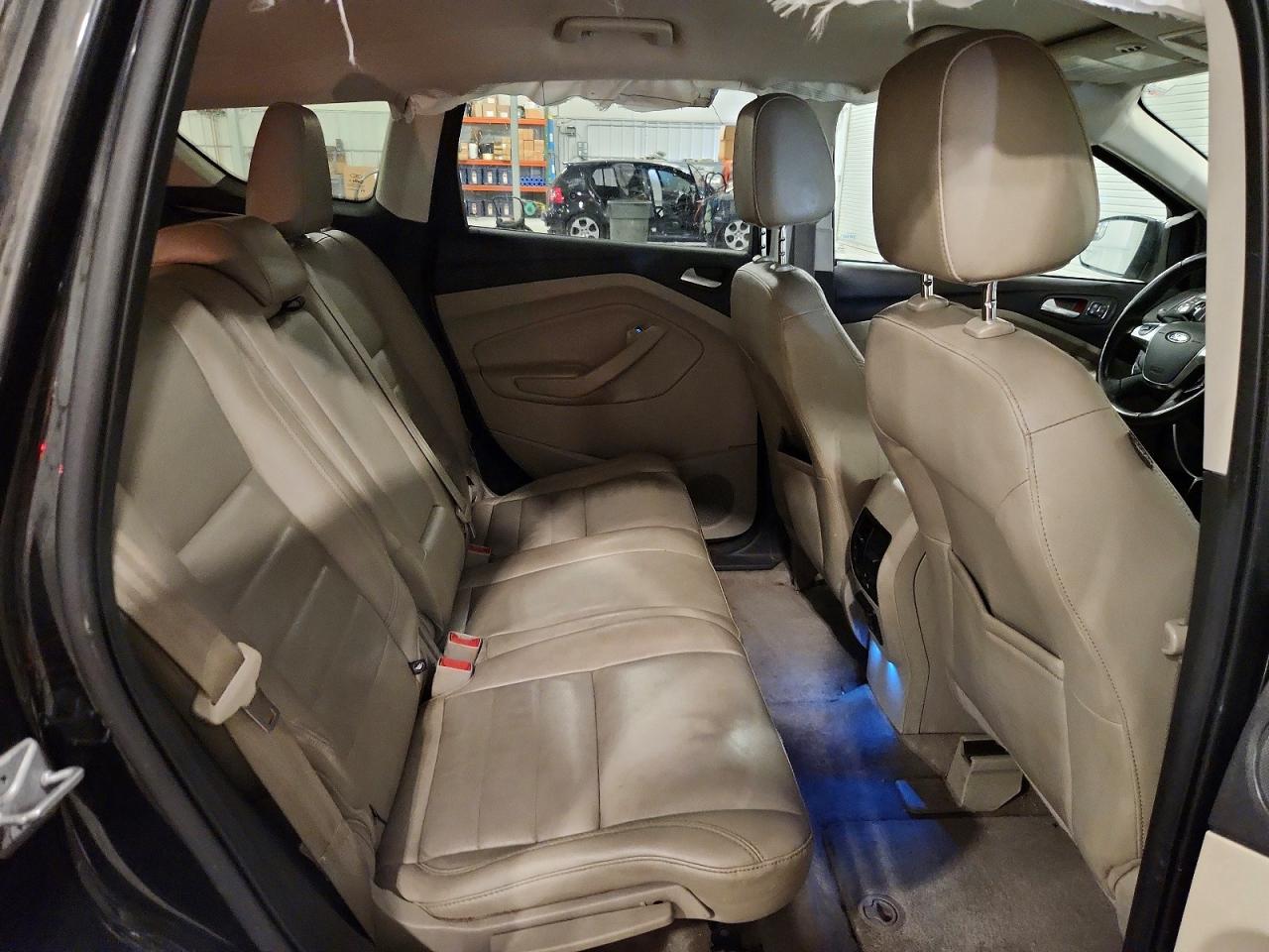 2014 Ford Escape Titanium Black vin: 1FMCU9J91EUA07683