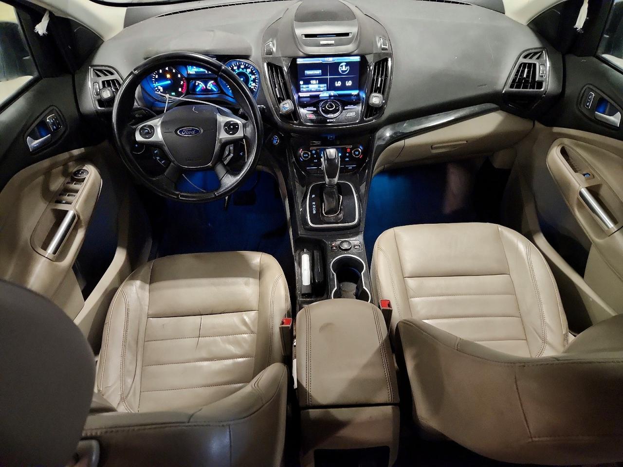 2014 Ford Escape Titanium Black vin: 1FMCU9J91EUA07683