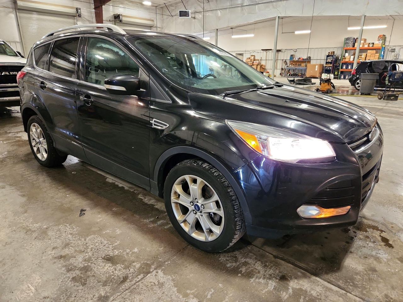2014 Ford Escape Titanium Black vin: 1FMCU9J91EUA07683