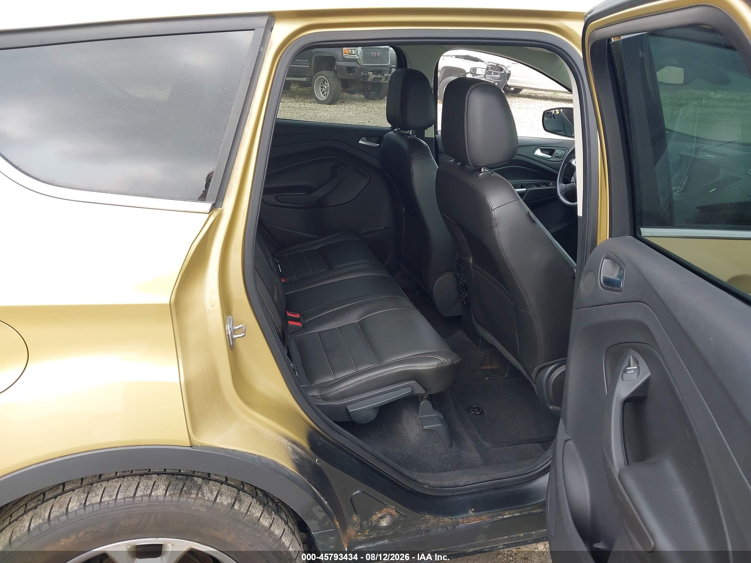 2014 Ford Escape Titanium Gold vin: 1FMCU9J91EUB94522