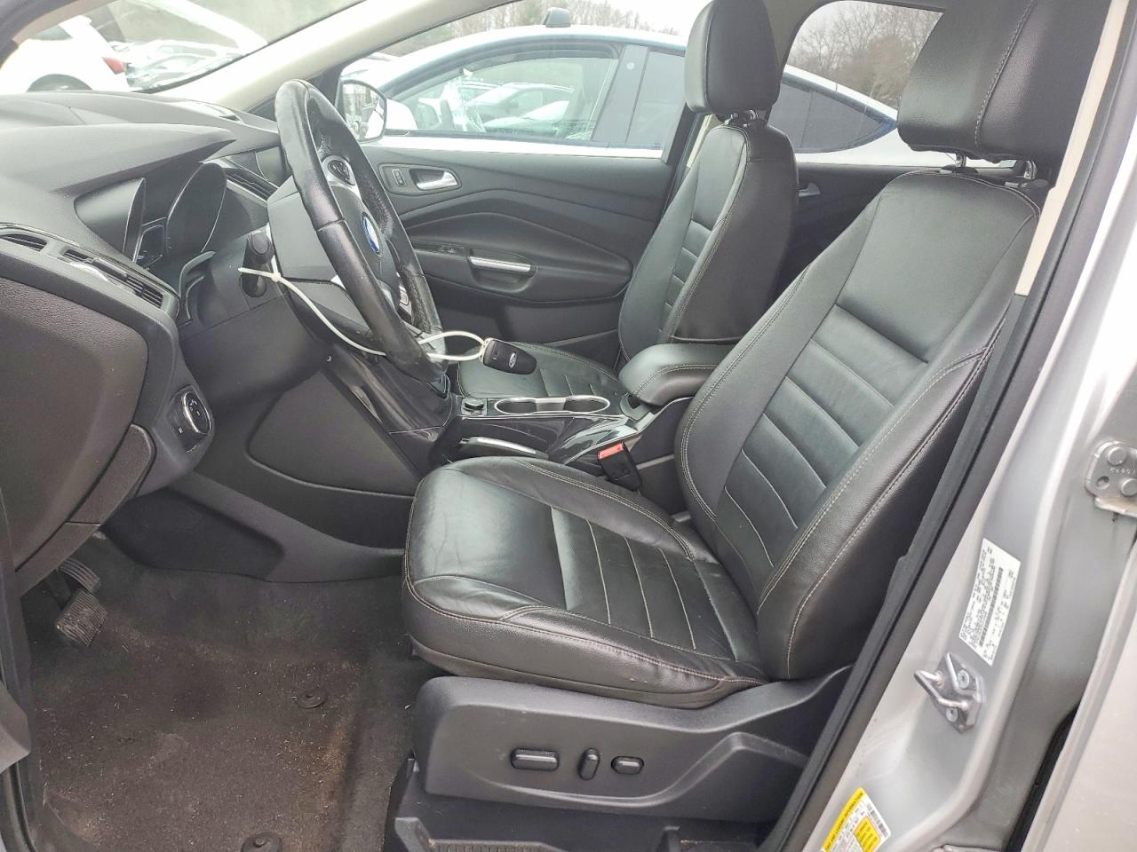 2014 Ford Escape Silver vin: 1FMCU9J91EUC23226
