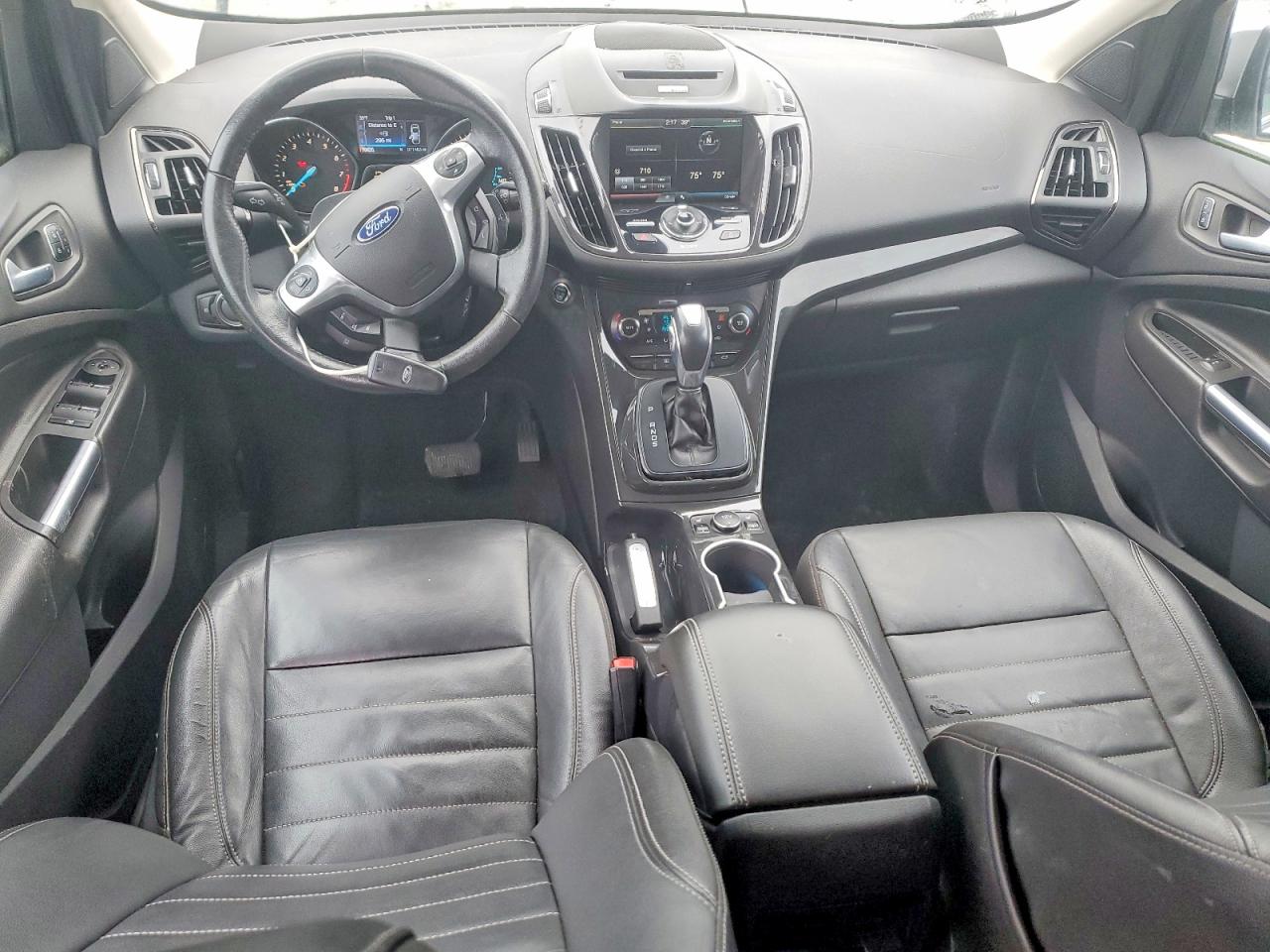 2014 Ford Escape Silver vin: 1FMCU9J91EUC23226