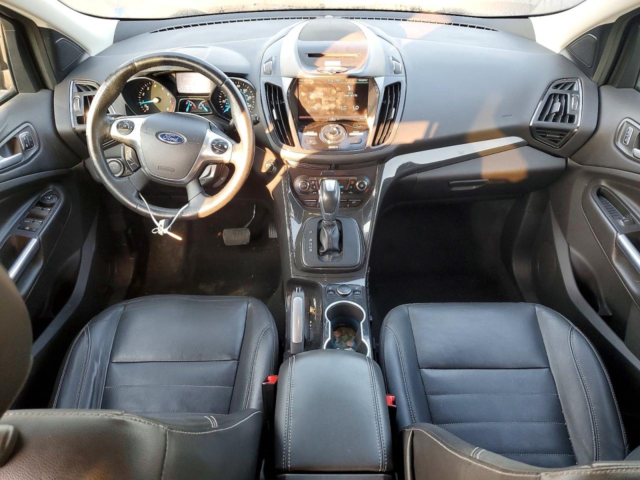 2014 Ford Escape Titanium Серый vin: 1FMCU9J91EUD48114