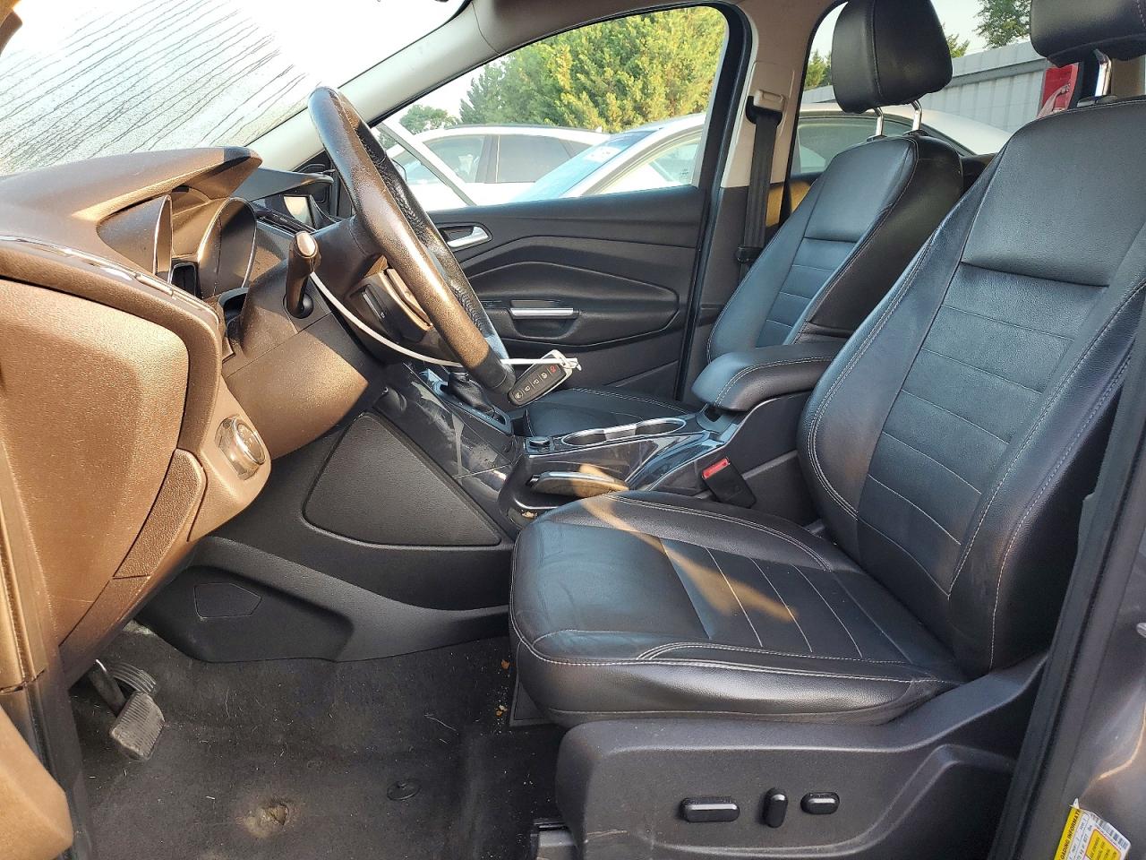 2014 Ford Escape Titanium Серый vin: 1FMCU9J91EUD48114