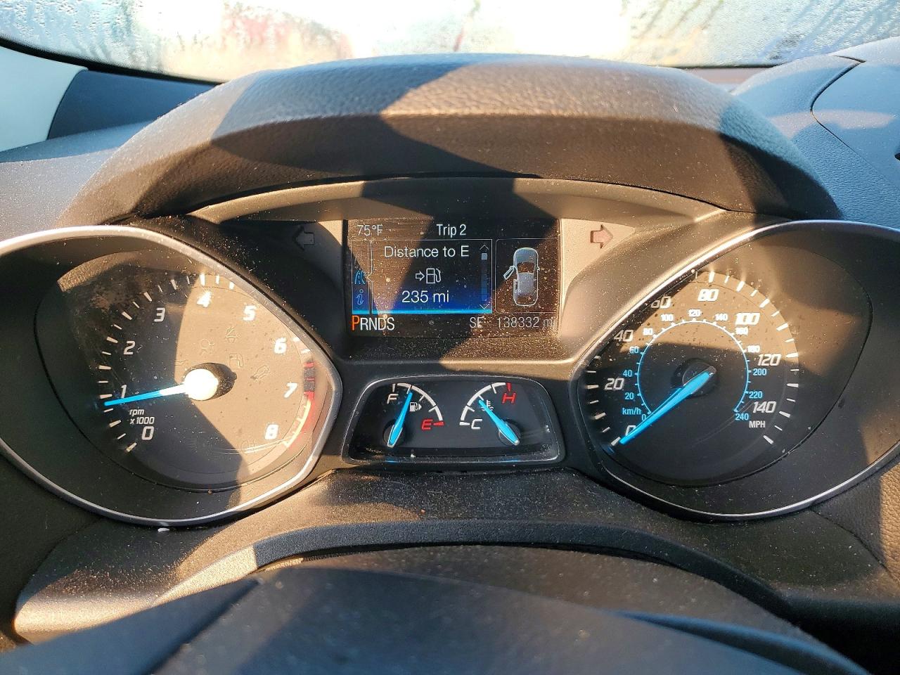 2014 Ford Escape Titanium Серый vin: 1FMCU9J91EUD48114