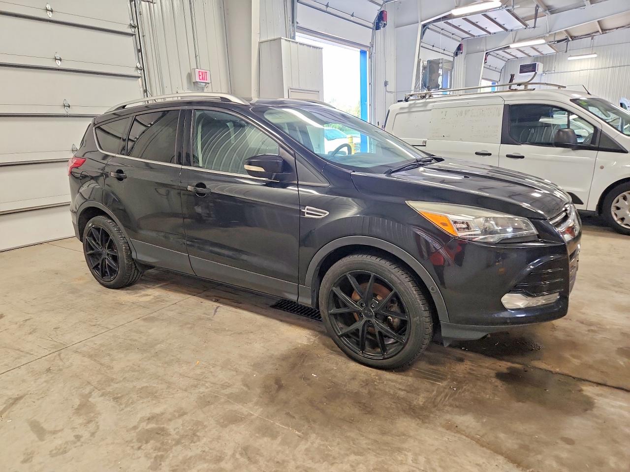 2014 Ford Escape Titanium Black vin: 1FMCU9J91EUD93165