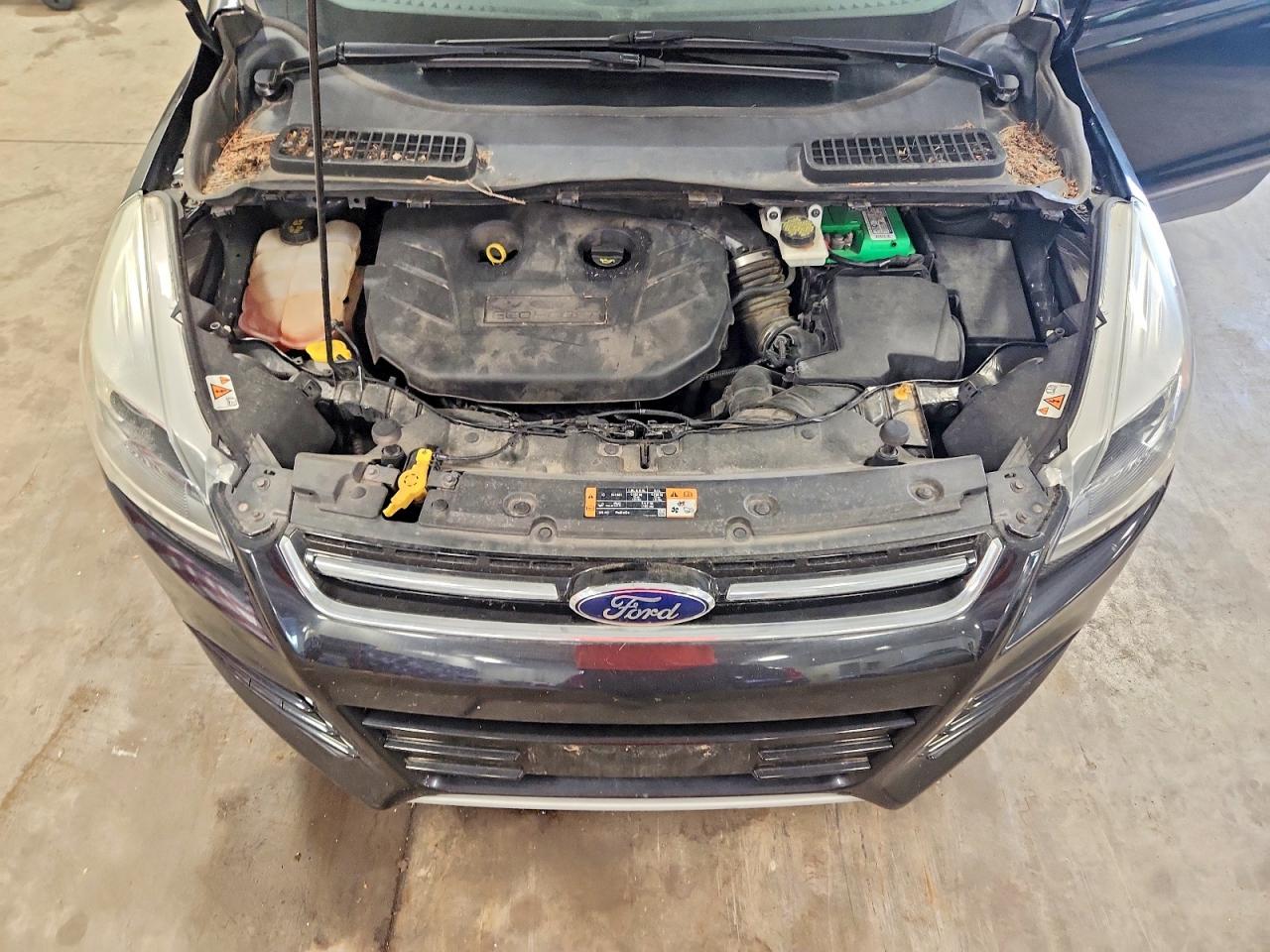 2014 Ford Escape Titanium Black vin: 1FMCU9J91EUD93165