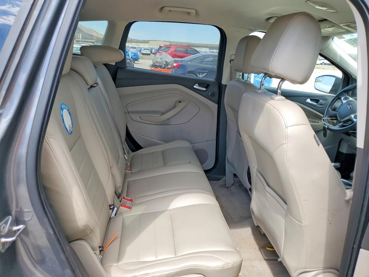 2014 Ford Escape Titanium Серый vin: 1FMCU9J91EUE45457