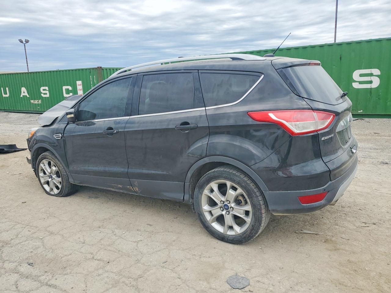 2014 Ford Escape Titanium Black vin: 1FMCU9J91EUE48410