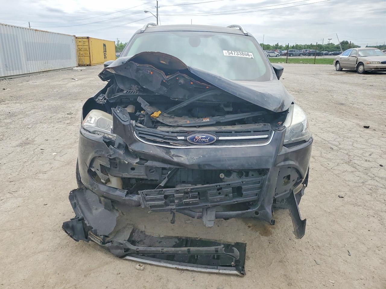2014 Ford Escape Titanium Black vin: 1FMCU9J91EUE48410
