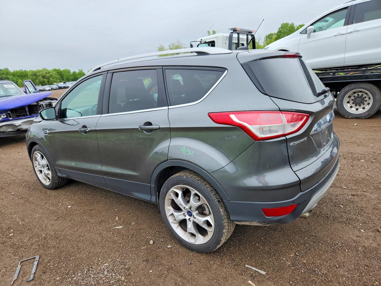2015 Ford Escape Titanium Gray vin: 1FMCU9J91FUA50180