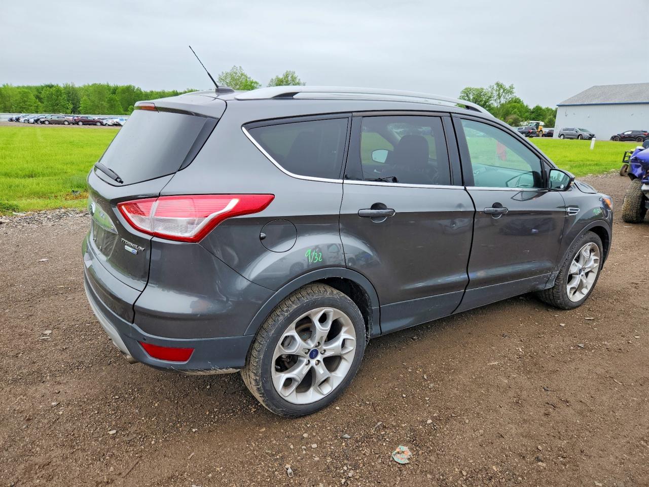 2015 Ford Escape Titanium Gray vin: 1FMCU9J91FUA50180