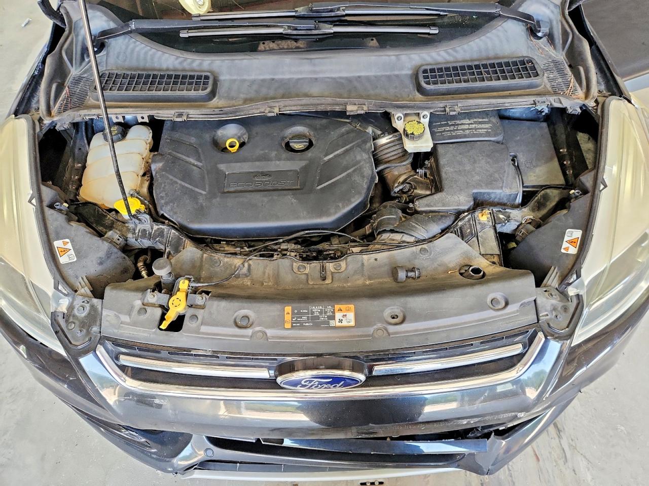 2015 Ford Escape Titanium Black vin: 1FMCU9J91FUA72566