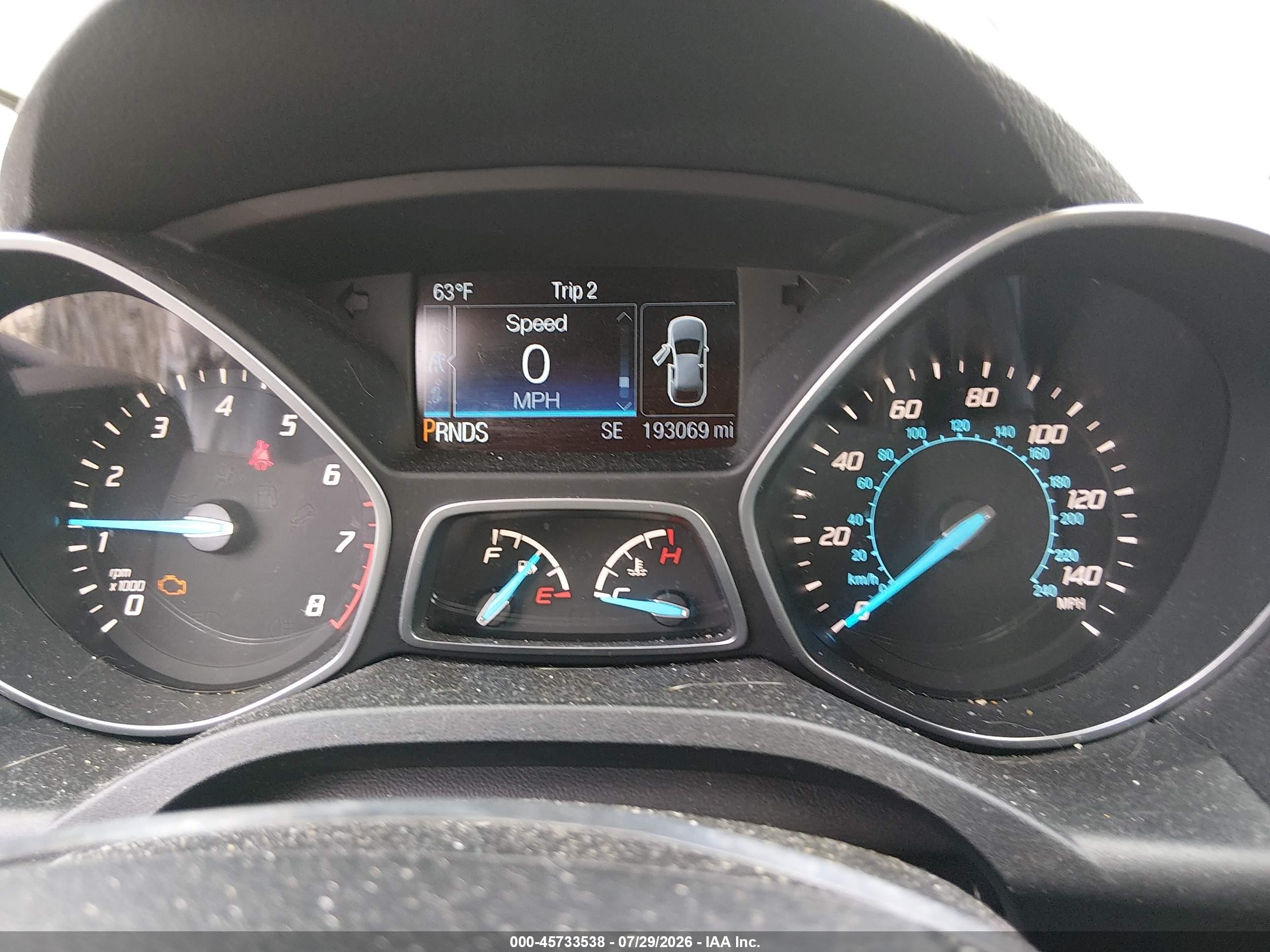 2015 Ford Escape Titanium Красный vin: 1FMCU9J91FUB17943
