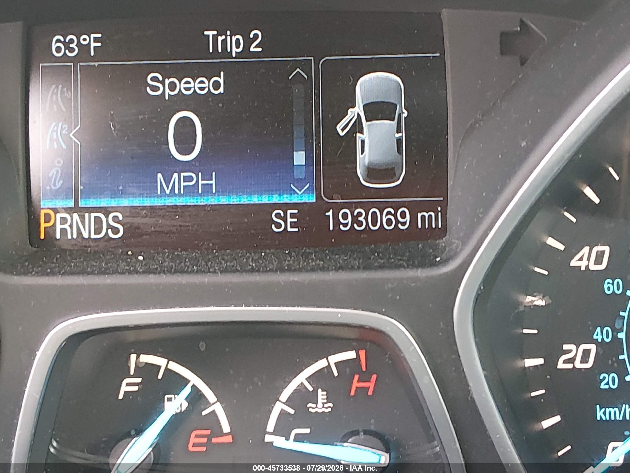 2015 Ford Escape Titanium Красный vin: 1FMCU9J91FUB17943