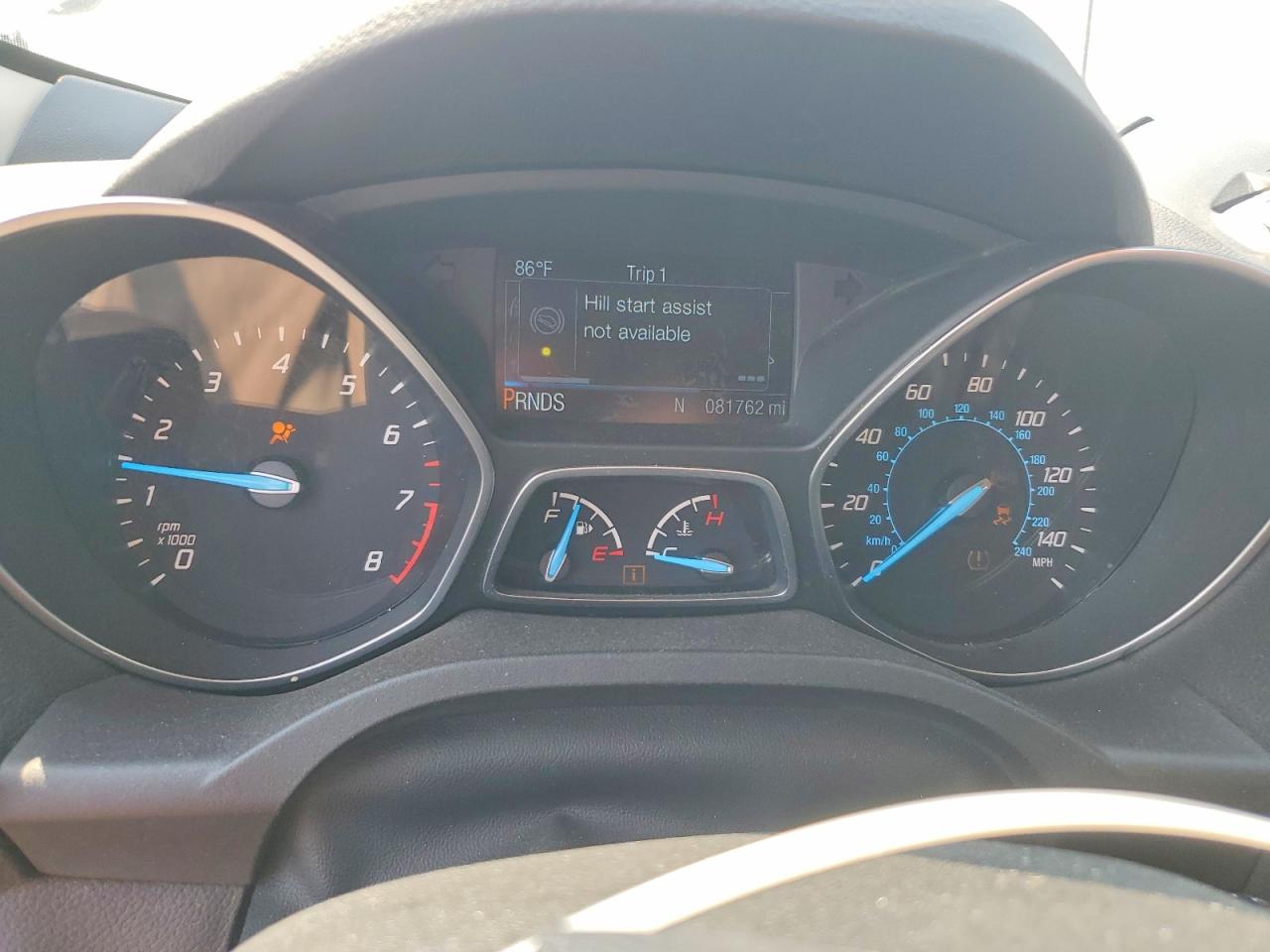 2015 Ford Escape Titanium White vin: 1FMCU9J91FUB50084