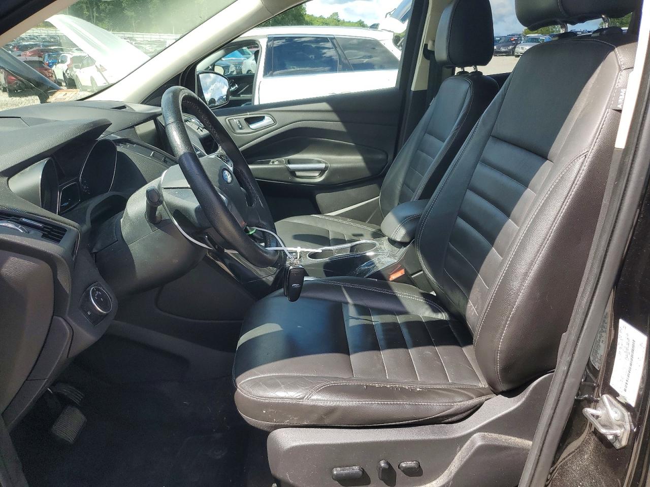 2015 Ford Escape Titanium Black vin: 1FMCU9J91FUB54698