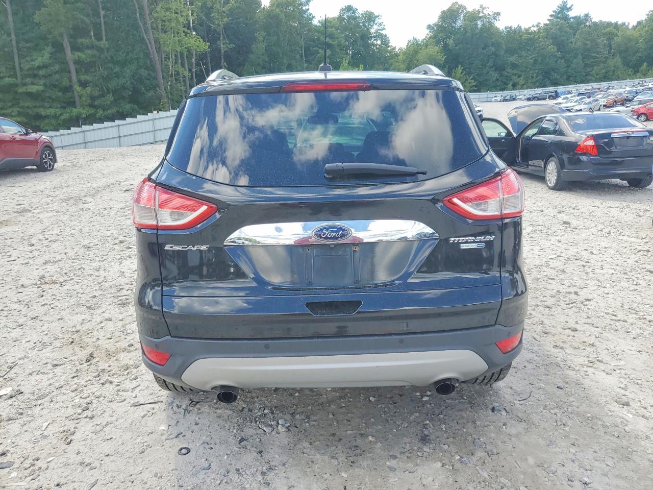 2015 Ford Escape Titanium Black vin: 1FMCU9J91FUB54698