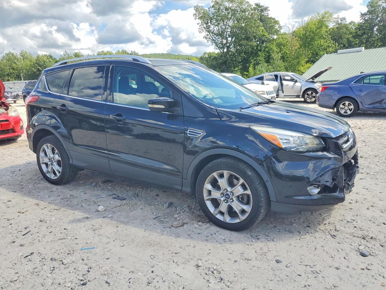 2015 Ford Escape Titanium Black vin: 1FMCU9J91FUB54698