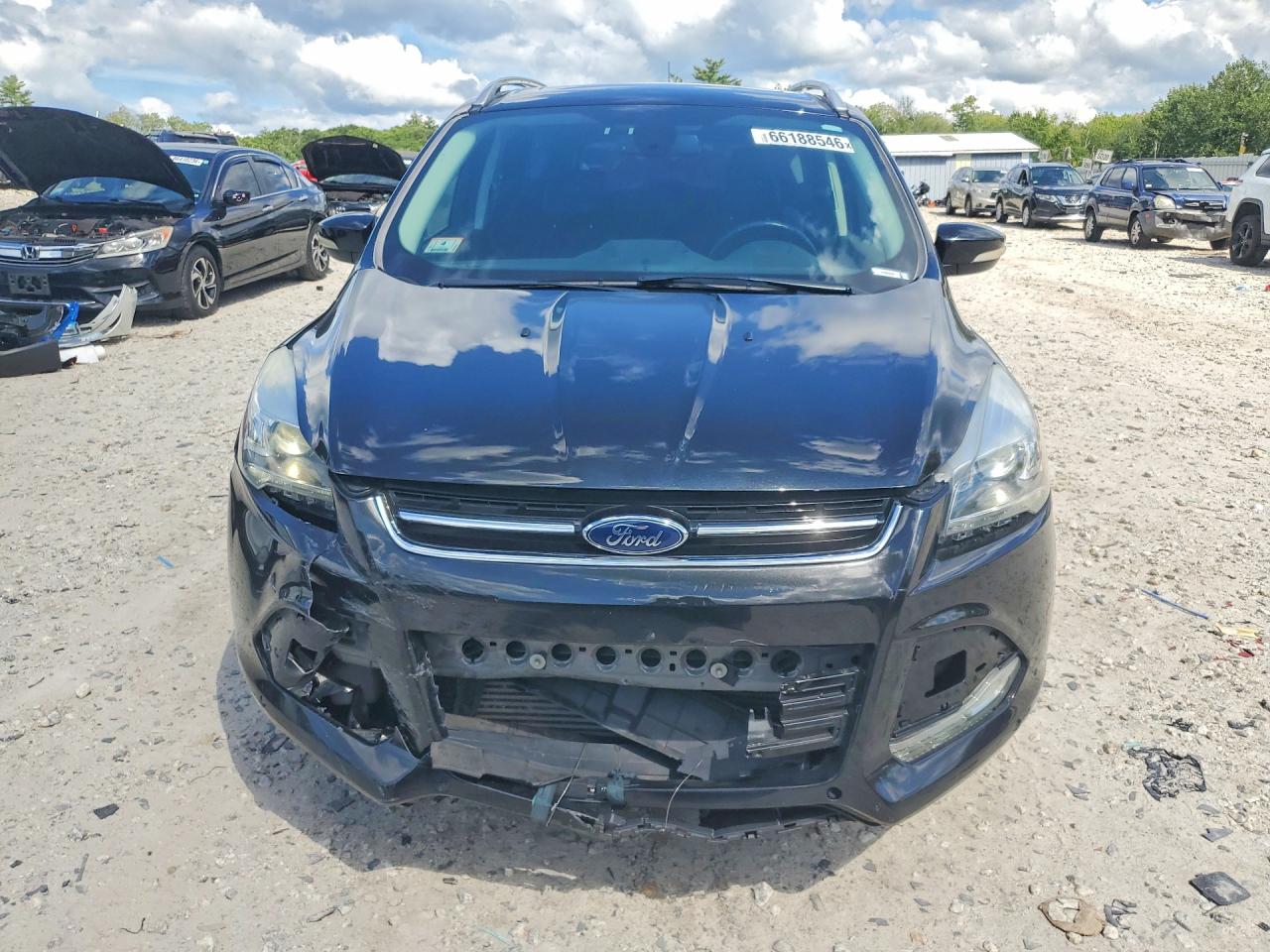 2015 Ford Escape Titanium Black vin: 1FMCU9J91FUB54698