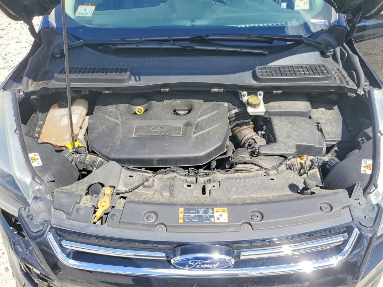 2015 Ford Escape Titanium Black vin: 1FMCU9J91FUB54698