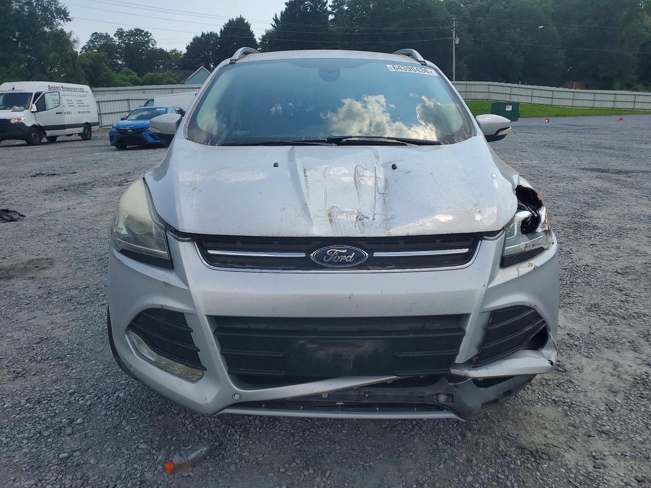 2015 Ford Escape Titanium Серебряный vin: 1FMCU9J91FUB68942