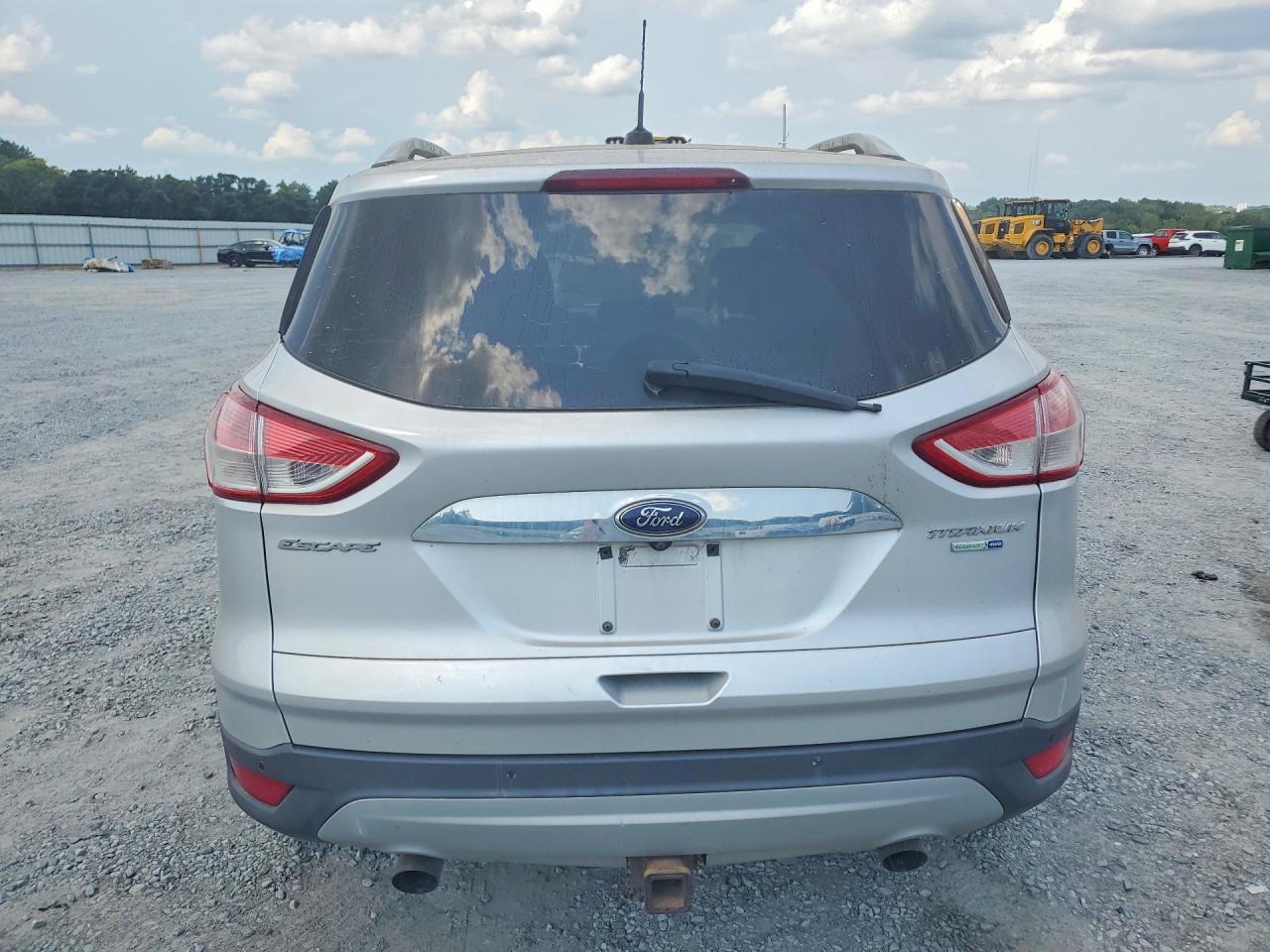2015 Ford Escape Titanium Серебряный vin: 1FMCU9J91FUB68942