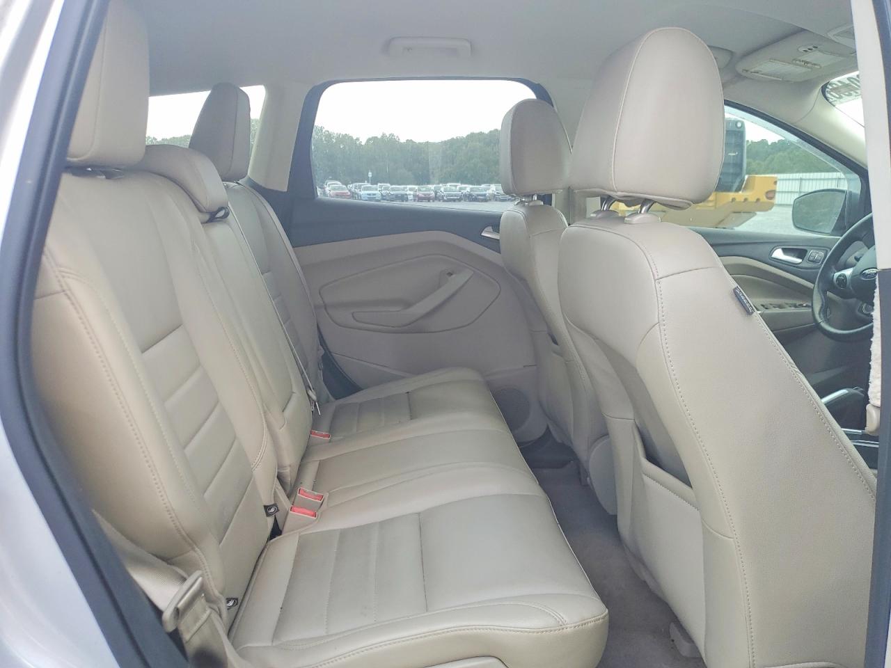 2015 Ford Escape Titanium Серебряный vin: 1FMCU9J91FUB68942