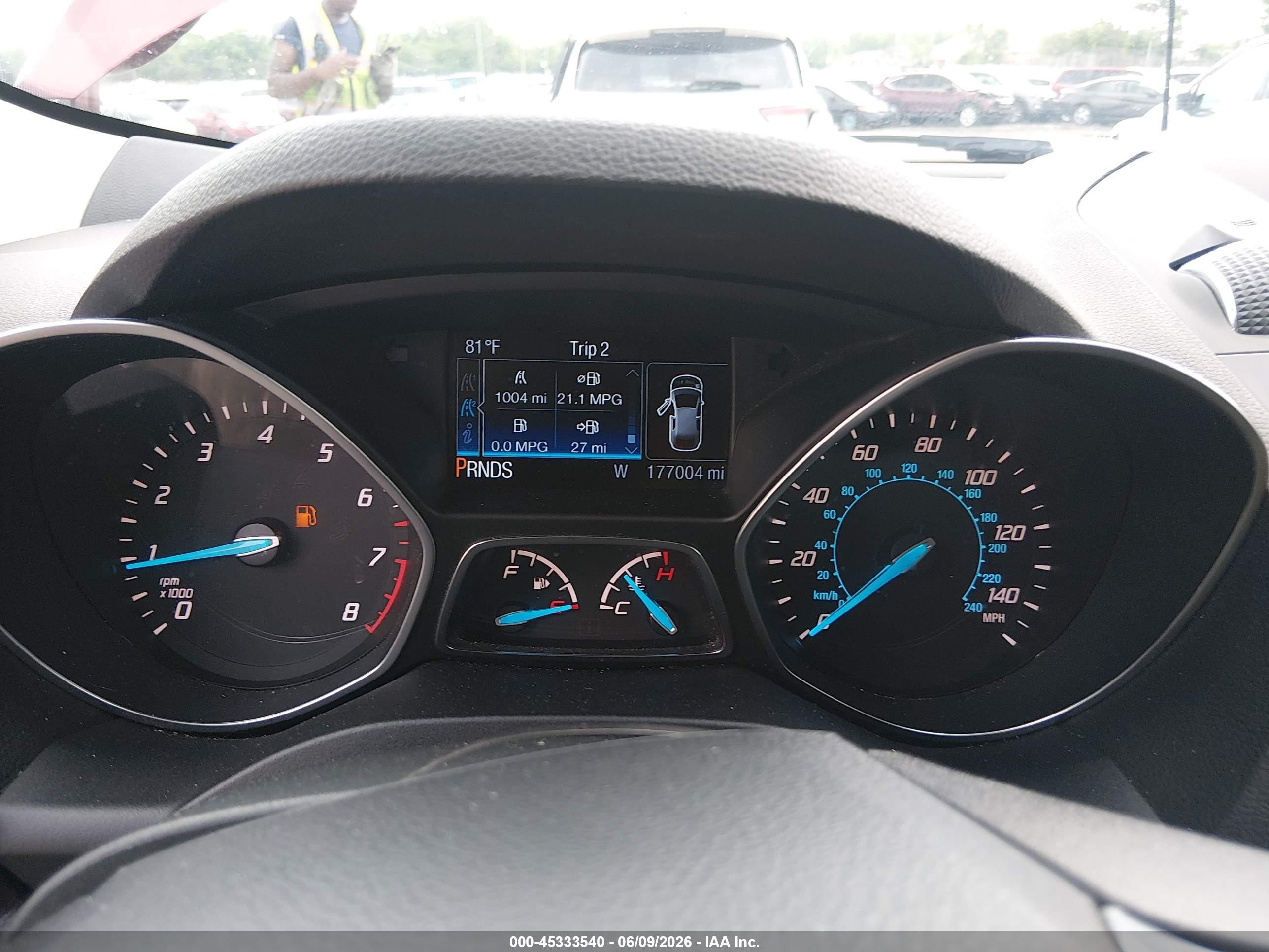 2015 Ford Escape Titanium Red vin: 1FMCU9J91FUC00353
