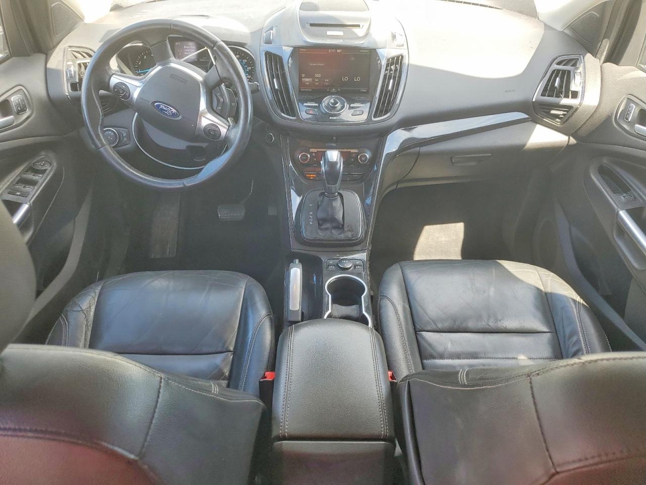 2015 Ford Escape Titanium Silver vin: 1FMCU9J91FUC40559
