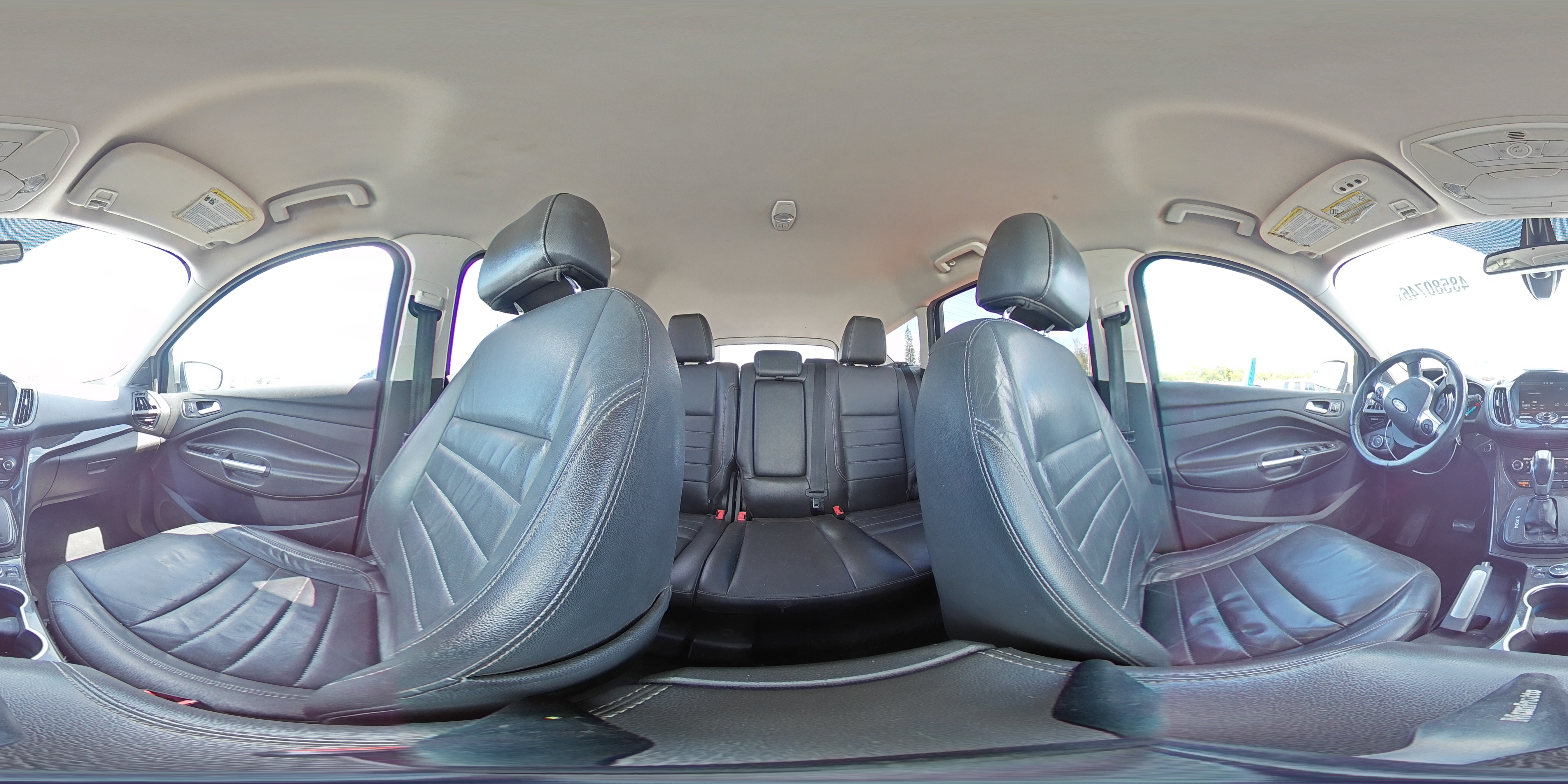 2015 Ford Escape Titanium Silver vin: 1FMCU9J91FUC40559