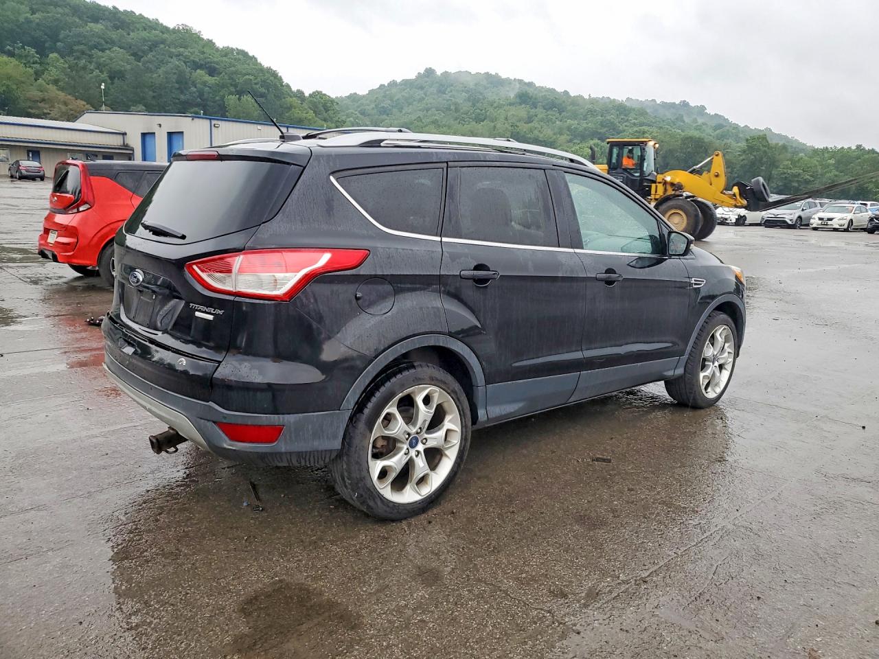 2013 Ford Escape Titanium Black vin: 1FMCU9J92DUB18208