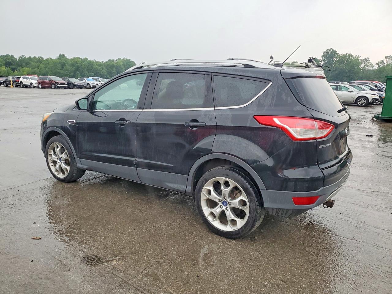 2013 Ford Escape Titanium Black vin: 1FMCU9J92DUB18208